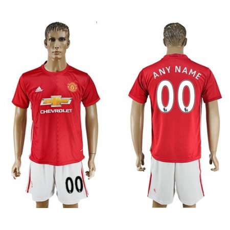 Manchester United Personalized Home Soccer Club Jersey